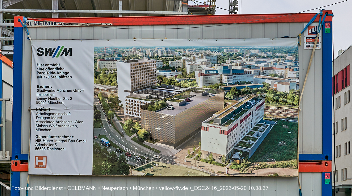 20.05.2023 - REVO Boardinghaus und Hochgarage in Neuperlach